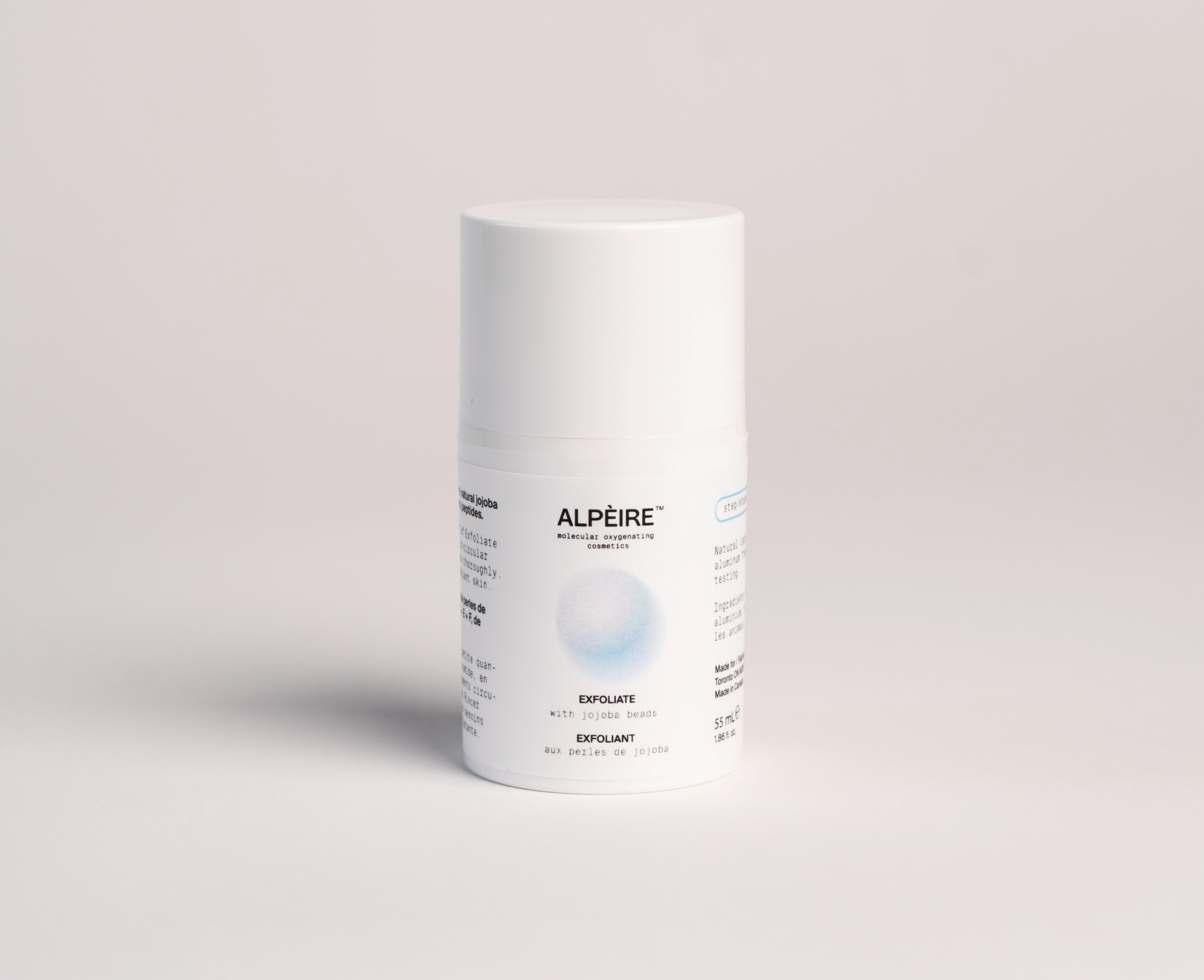 Exfoliant with Jojoba and Oxygen