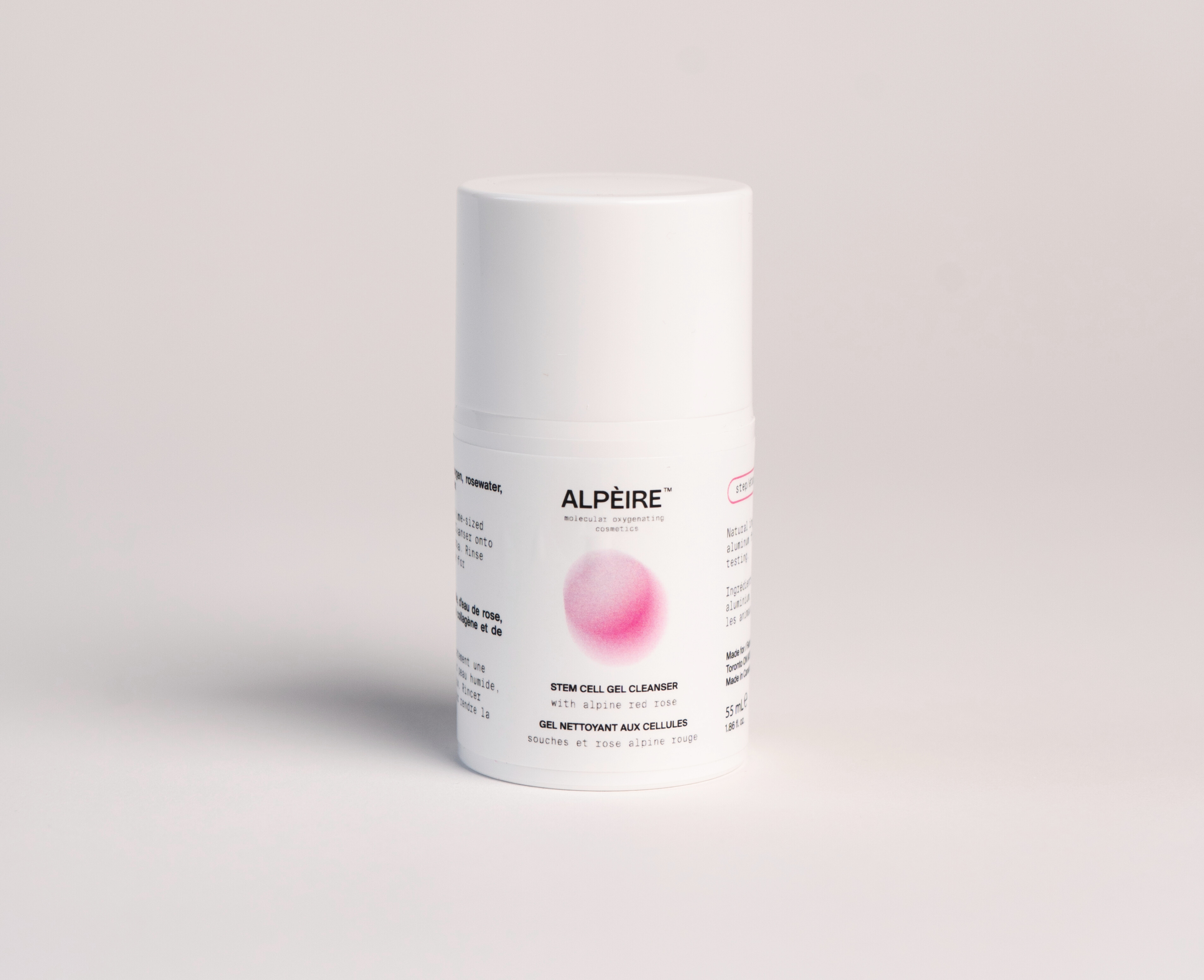 Stem Cell Gel Cleanser with Alpine Red Rose Stem Cells
